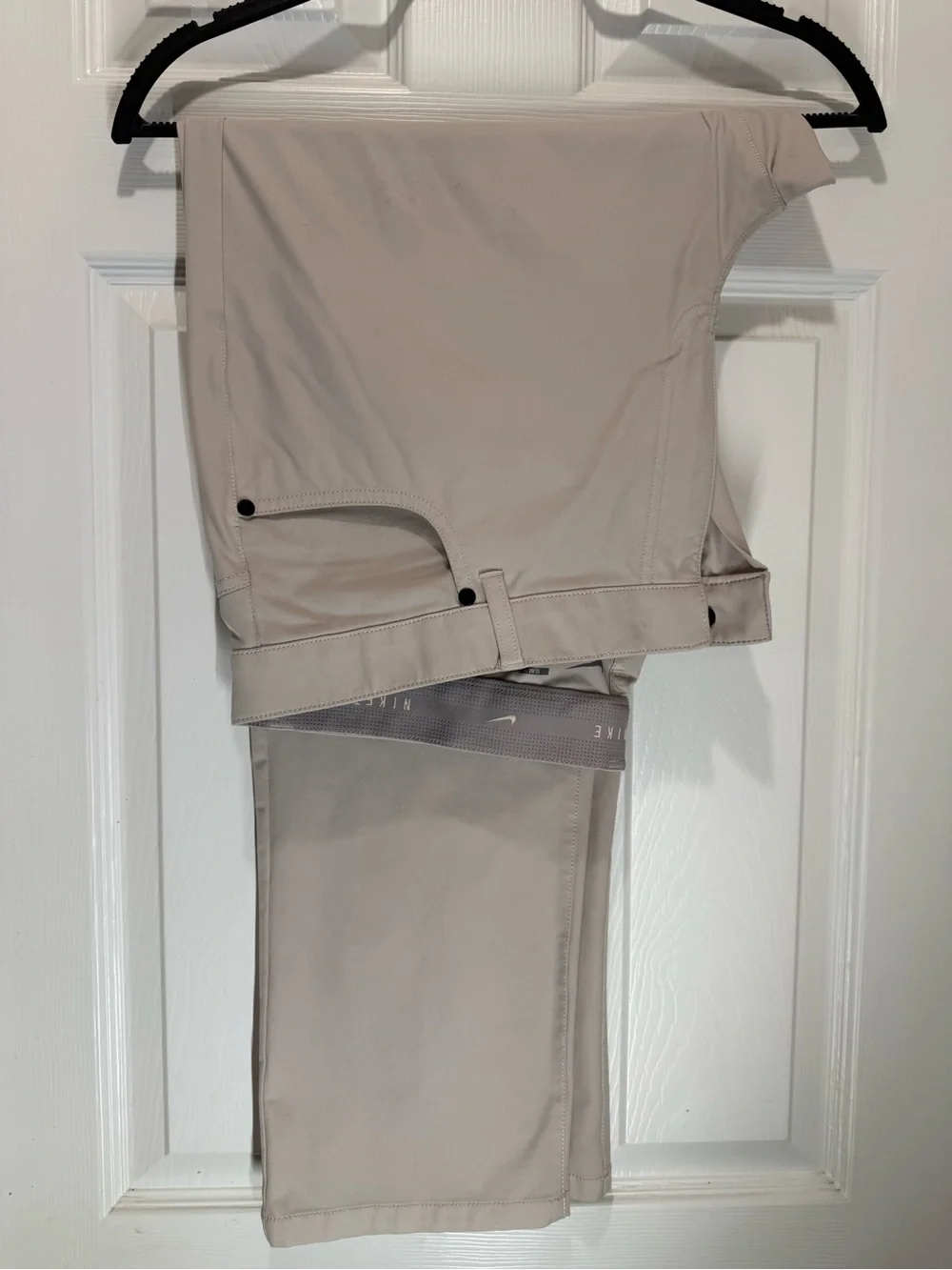 Nike Men's Chino-Style Pants in Light Beige
